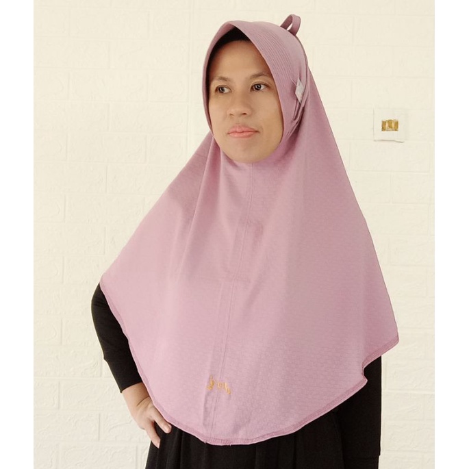 HIJAB BERGO PET TALI/JILBAB JERSEY PREMIUM ORI DOI