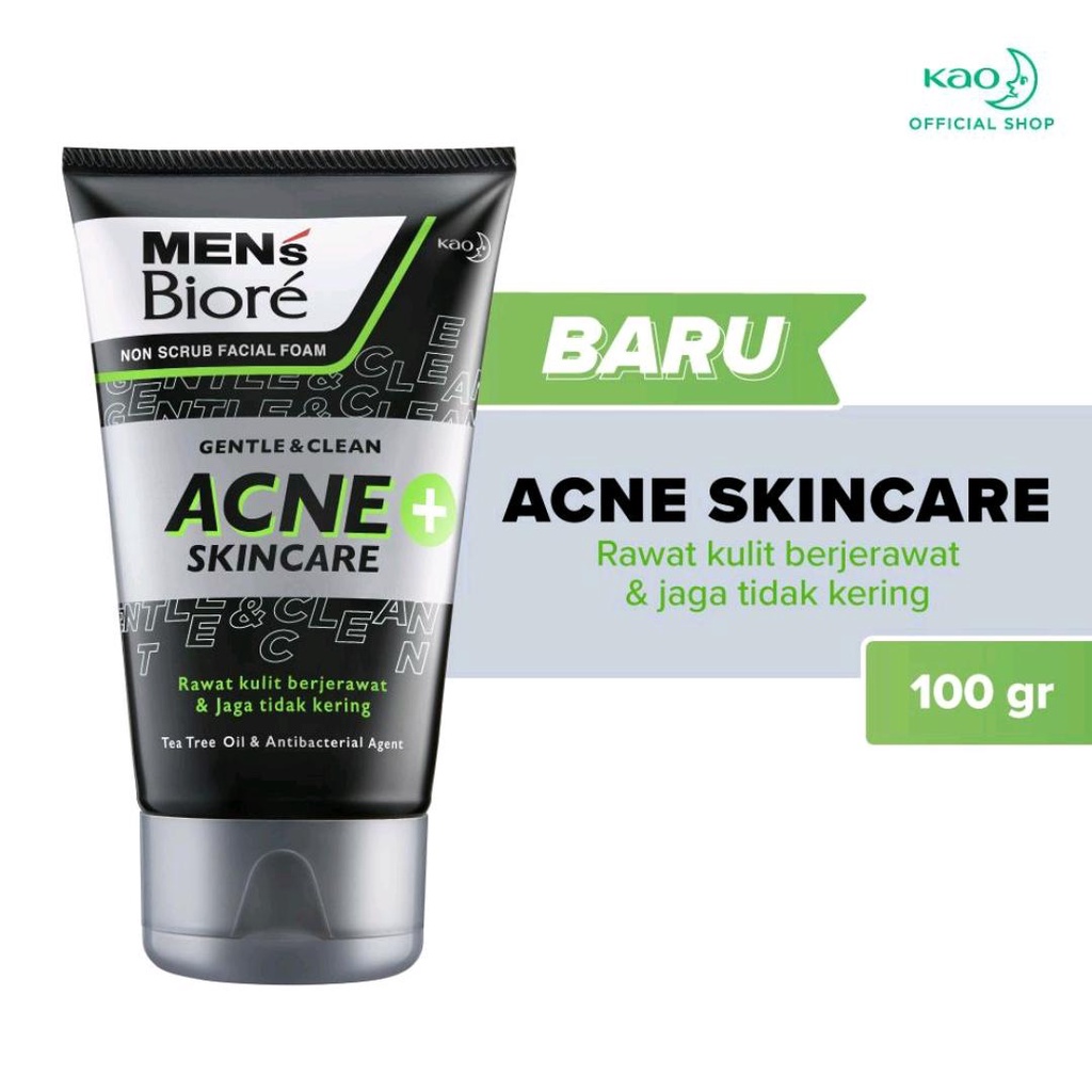 Biore Men's Acne Skin Care