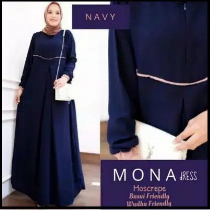 MONA DRESS MAXY /FASHION MUSLIM TERBARU