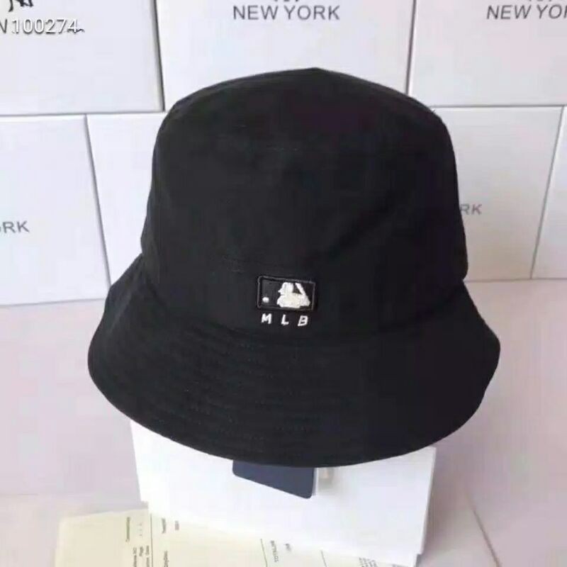 (NEW) Yankees MLB Korea New York Bucket Hat Simple Logo