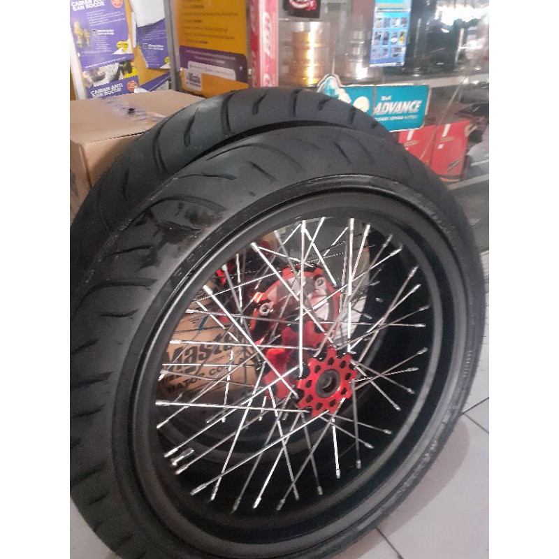 Paket whellset supermotto crf velk set crf supermotto komplit