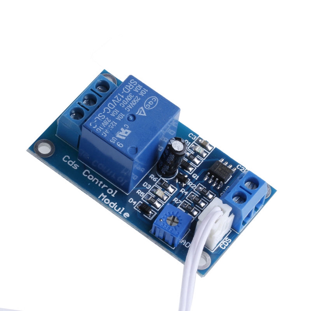 Modul Relay Sensor Deteksi Photoresistor Dc 12v Xh-M131 Untuk Arduino