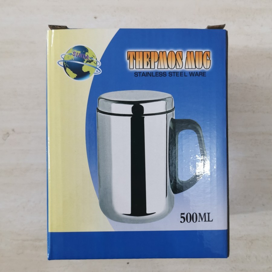 THERMOS MUG STAINLESS STEEL WARE / GELAS MINUM 500ML TERMURAH