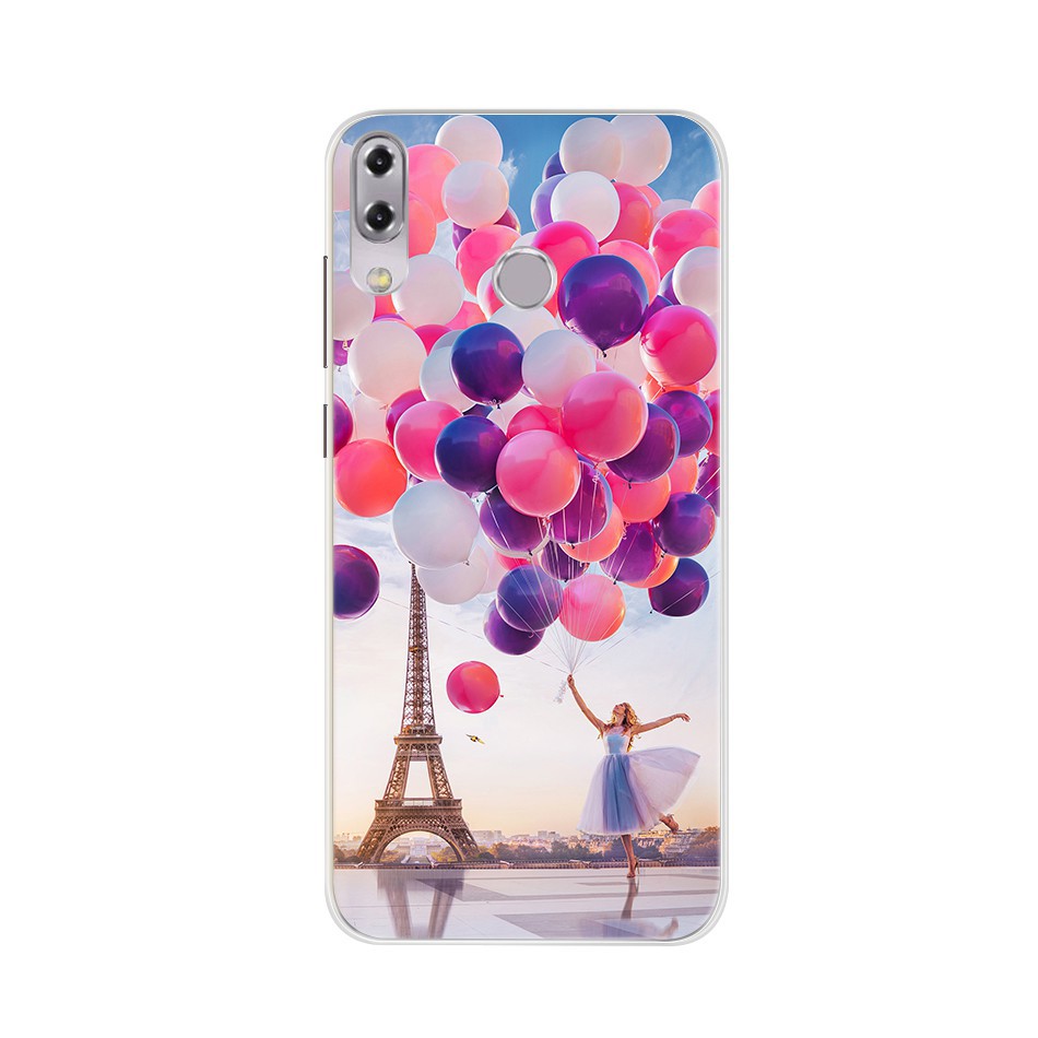 Asus Zenfone 5z ZS620KL Zenfone 5 ZE620KL Casing Printed Case Soft Slicone TPU Cover Phone Case-258