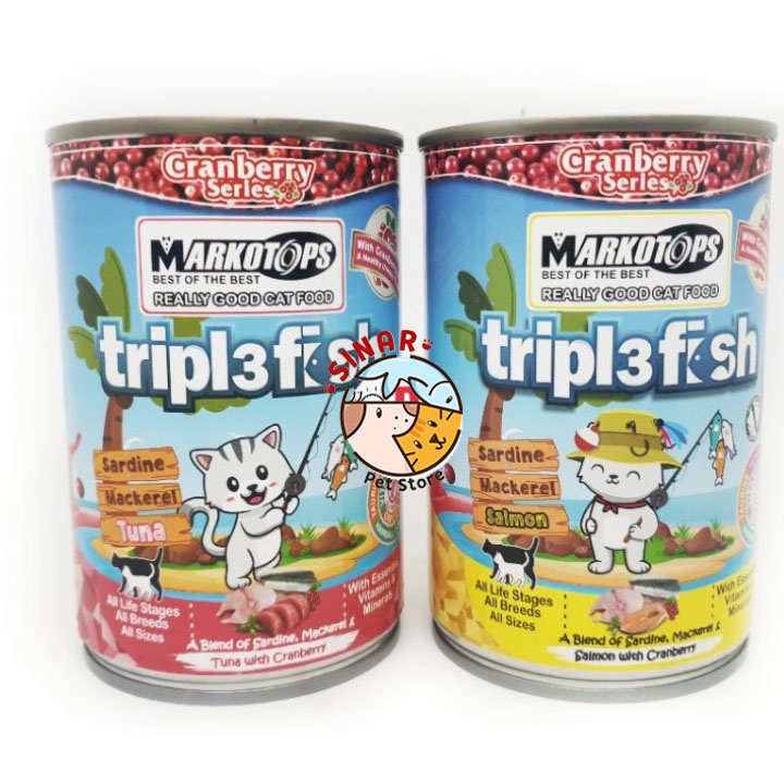 Markotops 400Gr Cat Food All Stages / Segala Umur / Makanan Kaleng Basah Kucing