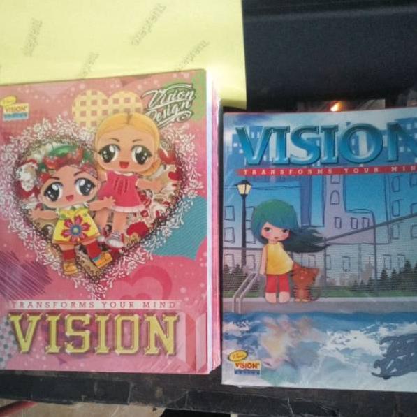 

Barang Pilihan.. (10 pcs) buku tulis vision 38