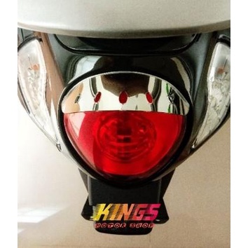Garnish Topi Lampu Stop Tail Light Stoplamp Honda New Scoopy 2021 kings-m0 Ayo Beli