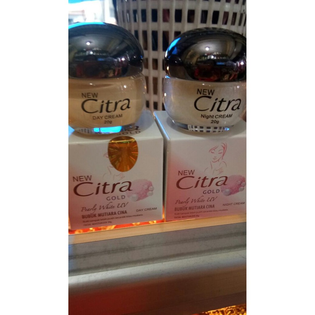 Citra Gold Day and Night Cream - Krim Siang Malam Citra Gold