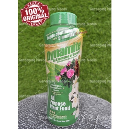 Pupuk DYNAMITE Hijau Slow Release 18-6-8 (907gram)