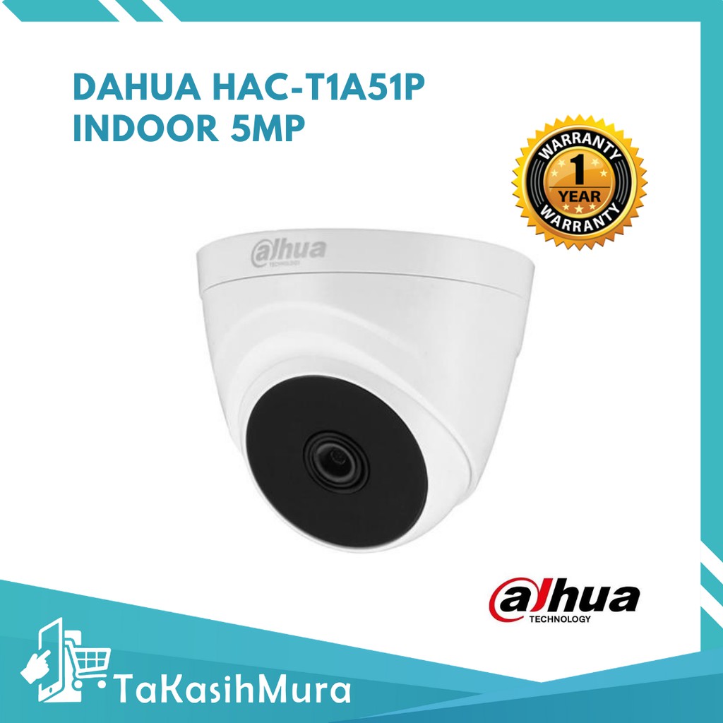 CAMERA HD DAHUA COOPER SERIES 5MP HAC-T1A51P Original Garansi