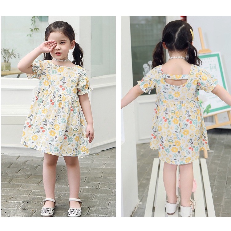 【Happy Baby】0-6Tahun QZ003 Dress Anak/Baju Bayi Perempuan 100% KATUN PREMIUM QUALITY