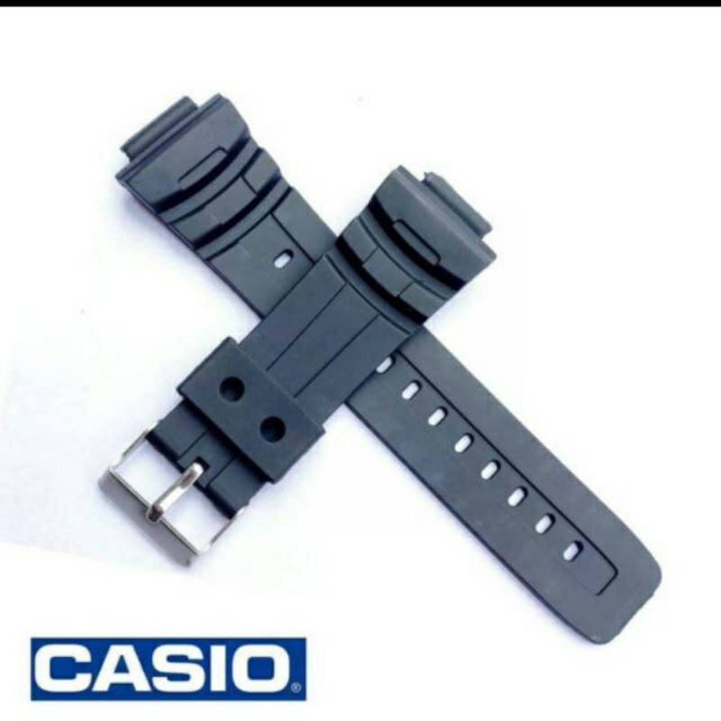 Tali Strap Jam Tangan Casio GA710 GA-710 G GA710G Rubber Strap Tali Karet Jam Casio GA 710