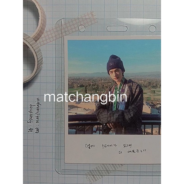 POLAROID HYUNJIN GO LIVE