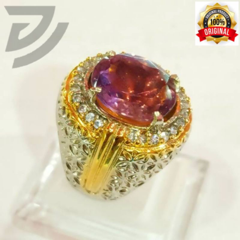 Batu Kecubung Cutting Asli Natural