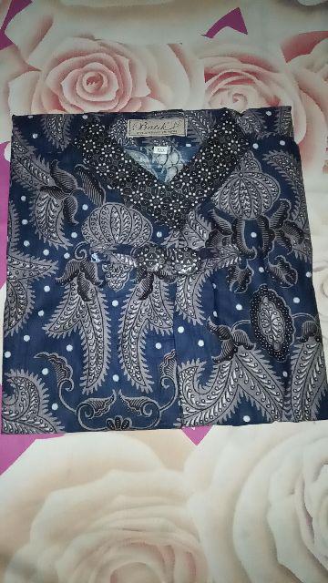 Atasan Batik Dolby Dolbi Dobby Doby Tenun Sutra Tulis Halus Katun Atbm Baron ,sarombit Atasan