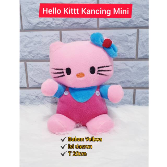 Boneka Hello kitty kancing mini