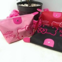 Tas Kosmetik Hand Bag KITTY (BORDIR)