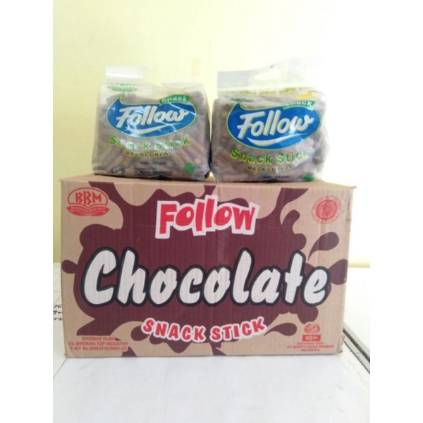 

Follow stik coklatUkuran 225 gram