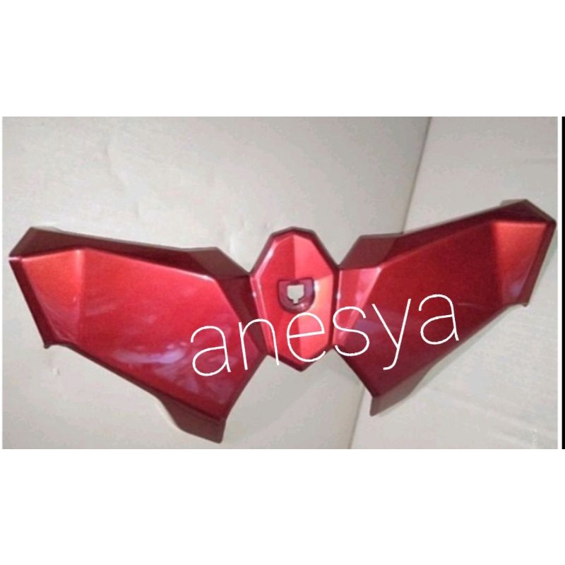 Cover Rak Laci Kupu Kupu Vario 125 LED Vario 150 LED merah Maroon