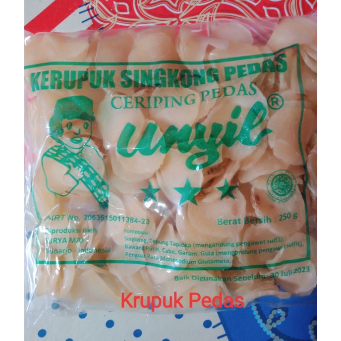 

krupuk mentah