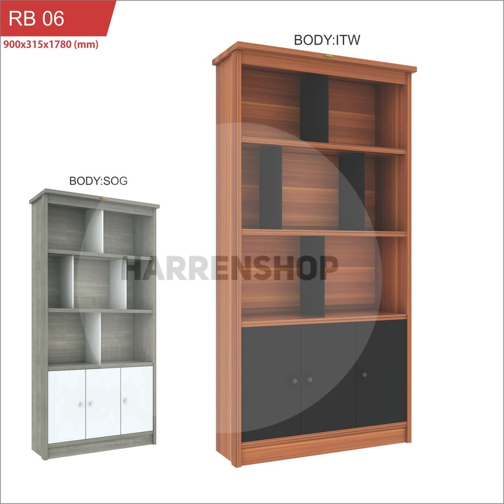 RAK BUKU/LEMARI BUKU SERBAGUNA ROMARO RB 06