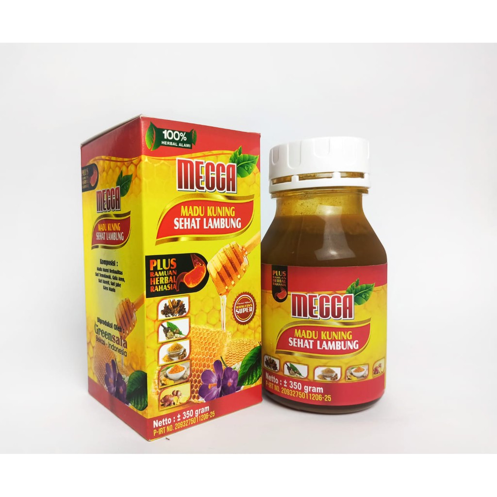 

MADU MECCA Madu Kuning Sehat Lambung - Madu lambung 350 gram