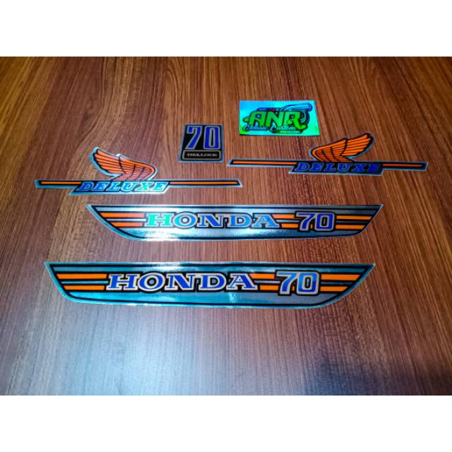 Striping honda c70 stiker honda c70 lengkap