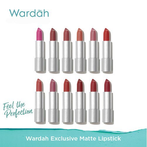 Wardah Exclusive Matte Lipstick - Wardah Matte Lipstick