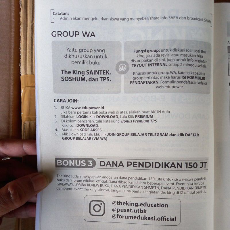 buku THE KING BEDAH TUNTAS TPS + BHS INGGRIS UTBK 2023-4