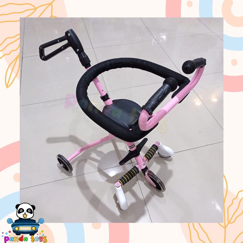 PANDA TOYS SEMARANG MAGIC STROLLER RODA 5 EXOTIC LW-008 TRAVELING