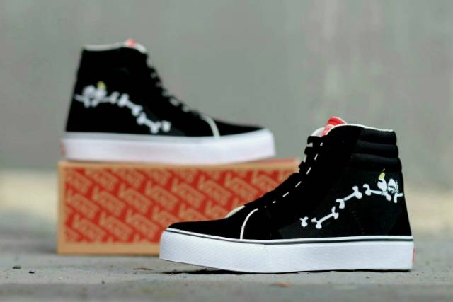 SEPATU VANS SK8 AUTHENTIC OLD SCHOLL COWOK CASUAL SNEAKERS SANTAI
