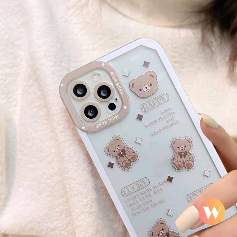 Soft Case Tpu Motif Boneka Beruang Untuk Oppo A55 A11 A57 2022 A16 A16K A16E A74 5G A76 A33 A15 A12 A31 A96 A95 Reno 8 7Z A3 A52 A5S A15 A35 F3 A53 A7 A9 2020 A54 A11K