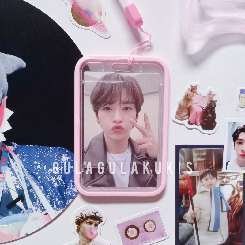 [READY] Cute Photocard Polaroid Tempat ID Card Name Tag Case Holder