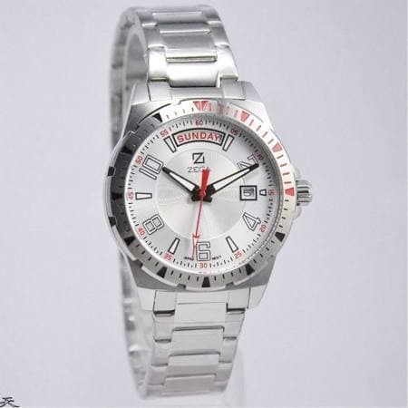 jam tangan pria ZECA 227 silver original