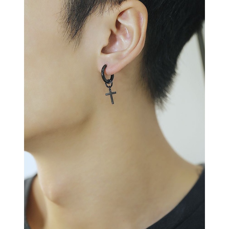 LUCAN - Gabriel Anting Lucan Anting Pria Anting Cowo Keren Anting Korea Anting Fashion