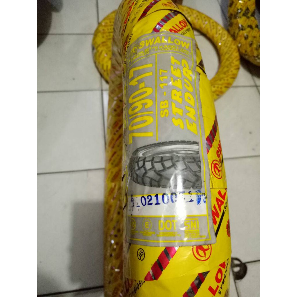 Ban Swallow 70/90-17 SB117 Street Enduro Bukan Tubeless