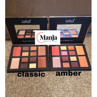 SALSA RHAPSODY FACE PALETTE | Palet Make Up / eyeshadow salsa set make up