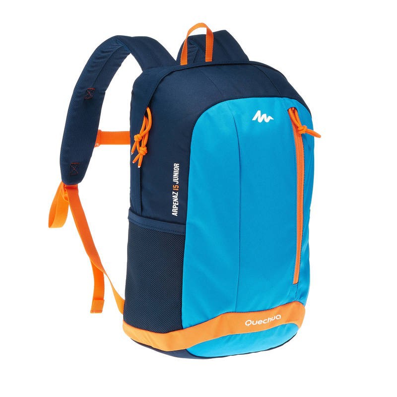 QUECHUA Tas Ransel Anak 15L Carrier Olahraga Arpenaz Day Hiking Backpack
