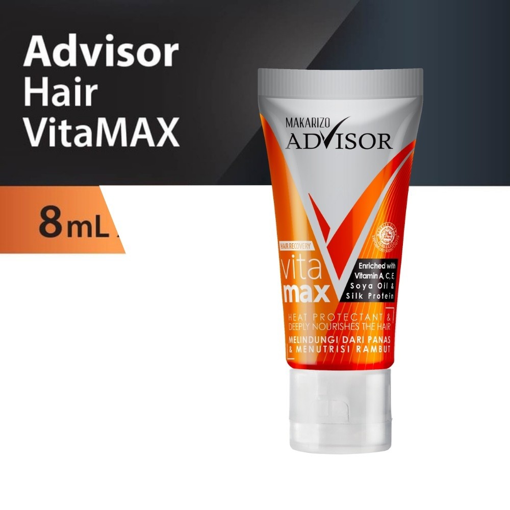 Makarizo Advisor Hair Recovery Vitamax - Perawatan Rambut Kering / Rusak Original BPOM