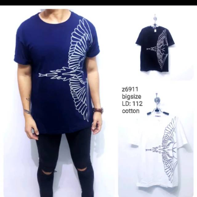 Kaos BIGSIZE SAYAP BURUNG