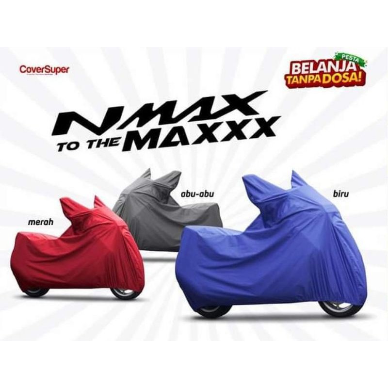 Penutup NMAX - Cover NMAX -  - Sarung NMAX - Cover Yamaha N Max - Sarung Motor NMAX - COD