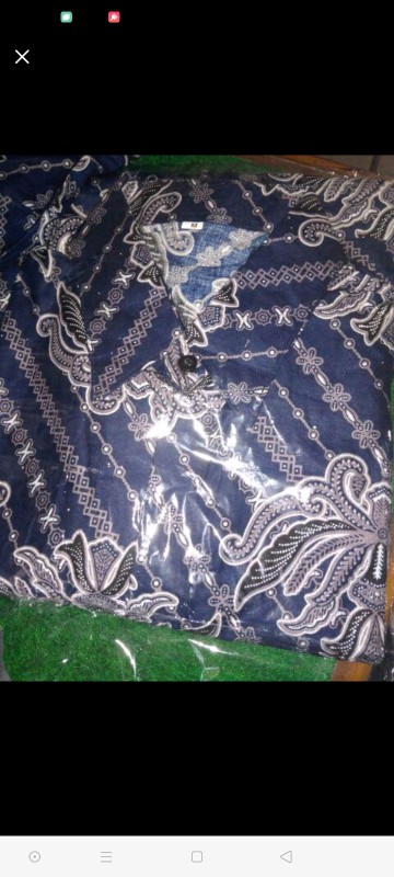 Kemeja Batik Pria Lengan Panjang • Baju Batik Pria • Batik Printing Premium• Atasan Batik Pria