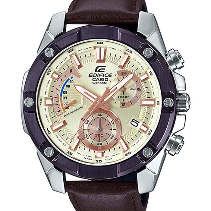 Jam Tangan Pria Chrono Sporty Casio Edifice EFR-559BL-7A Original