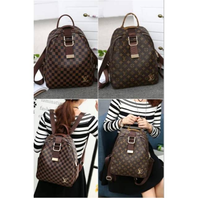 SALE TAS RANSEL LV MONOGRAM & DAMIER