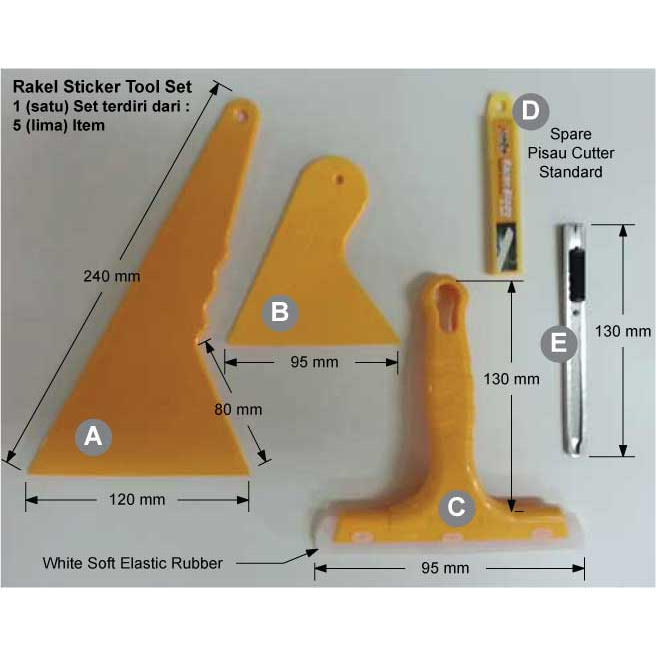 

Rakel Stiker Set Ori