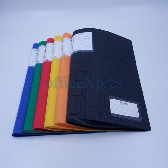 

Map plastik / Dokumen Keeper / Clear Holder F4 Folio 20 Lembar Hombo