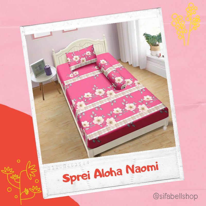 SPREI ALOHA NAOMI / SEPRAI MOTIF BUNGA TERMURAH