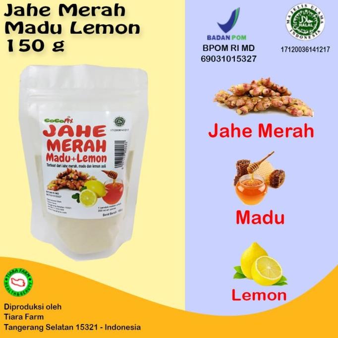 

Big Sale Jahe Merah + Madu + Lemon 150 g Big Sale
