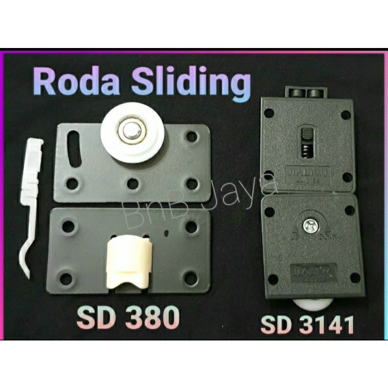 Roda Rel Pintu Sliding SD 380 & SD 31-41 / 3141 bkn Huben