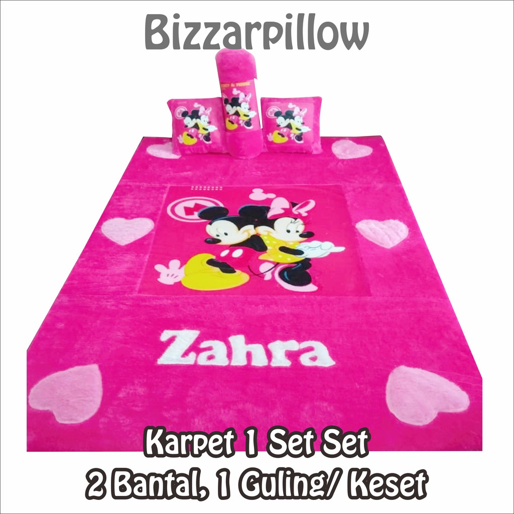 Bizzarpillow Karpet Bulu Rasfur 1 Set 150 x 200 x 5 BZ288